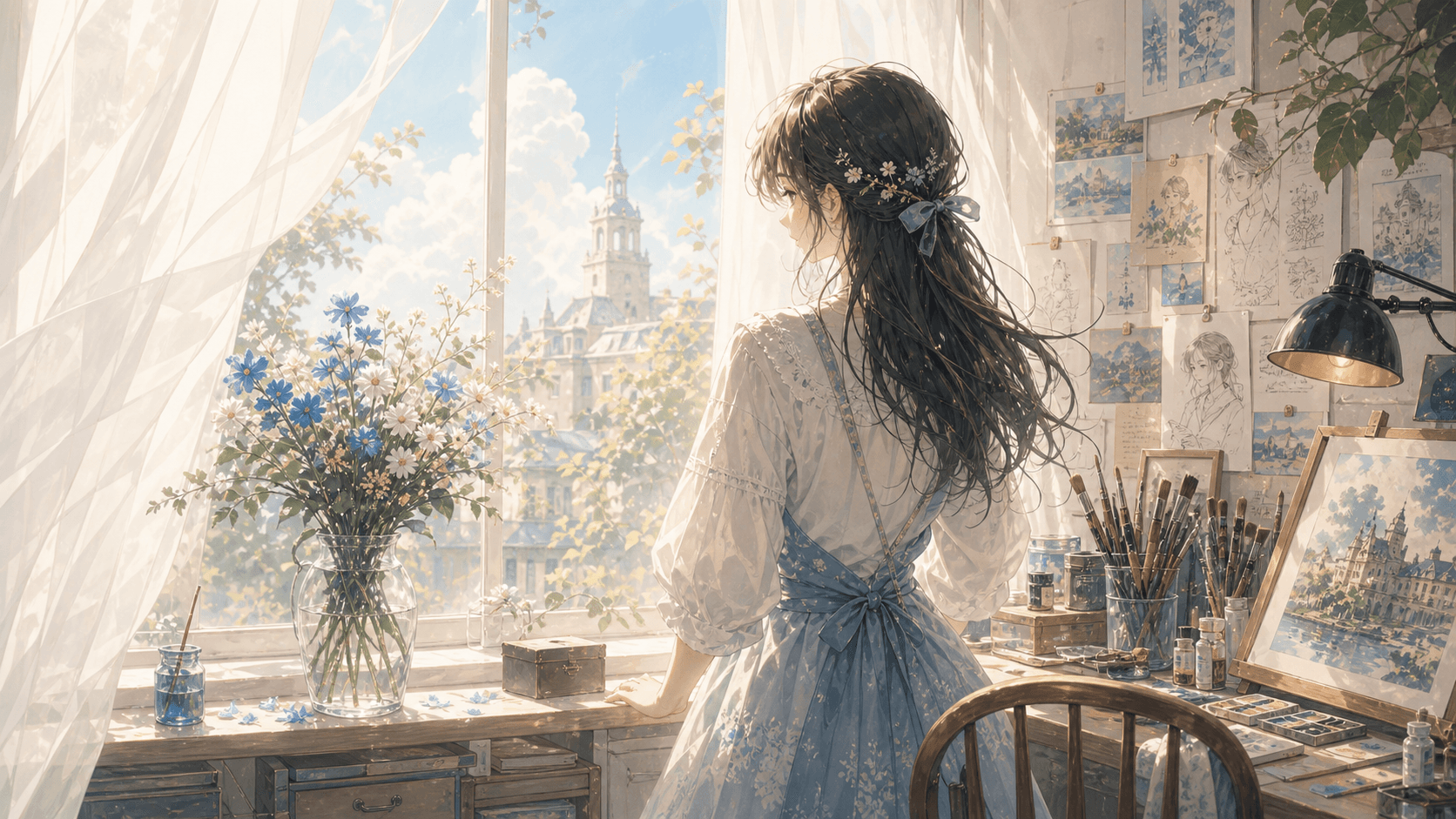 Summer Window Study artwork preview